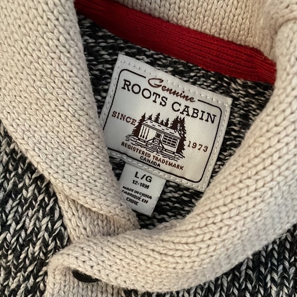 Roots Cabin Collection knit sweater 12-18m - Picture 2 of 6